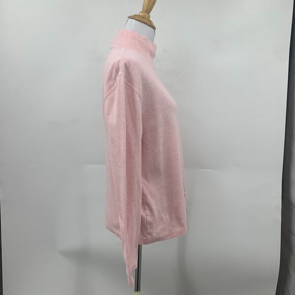 Vintage Pendleton Sweater Womens M Medium Pink Heather Soft Turtleneck Long Neck - Picture 5 of 12